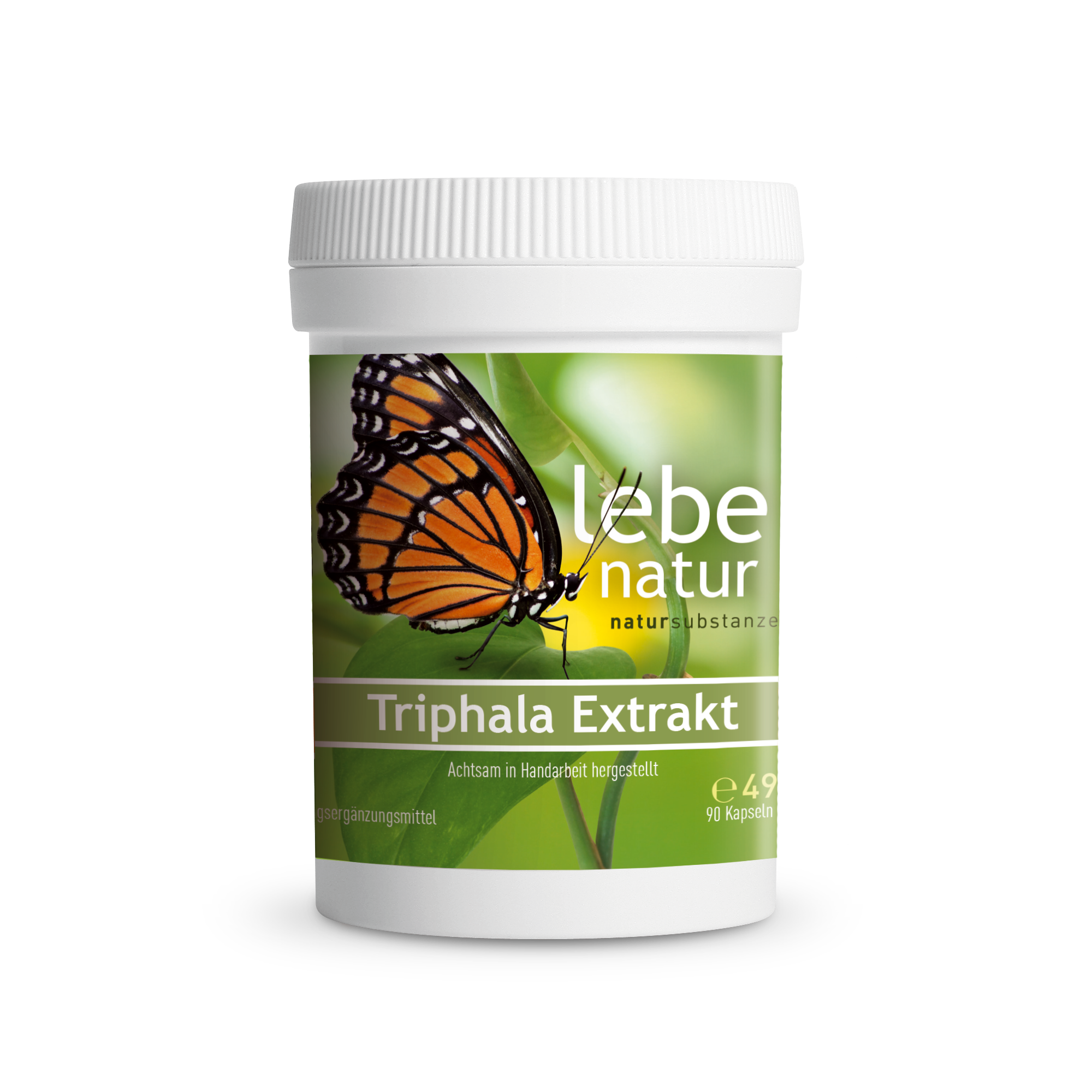 Triphala 90 Kps Ayurvedische 3 Früchte Mischung lebe natur