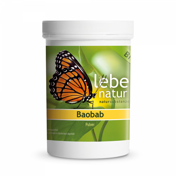 lebe natur® Baobab Pulver BIO 270 g