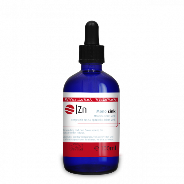 Monoatomares Zink (Zn) 100 ml