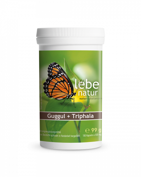 Dose Guggul mit Triphala Pulver