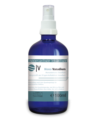 Monoatomares Vanadium 100ml (V)