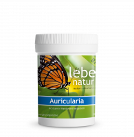 lebe natur® Auricularia auricula 90, Pilz BIO Dose lebe natur® Auricularia auricula 90, Pilz BIO Dose