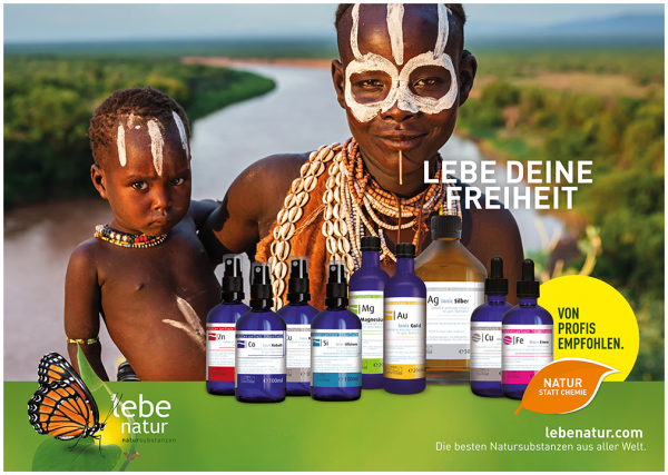 lebe natur® Plakat A2 Querformat - LEBE DEINE FREIHEIT