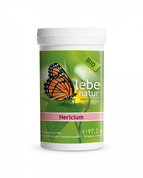 lebe natur® Hericium Vitalpilz BIO 180er