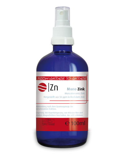Monoatomares Zink 100ml (Zn)