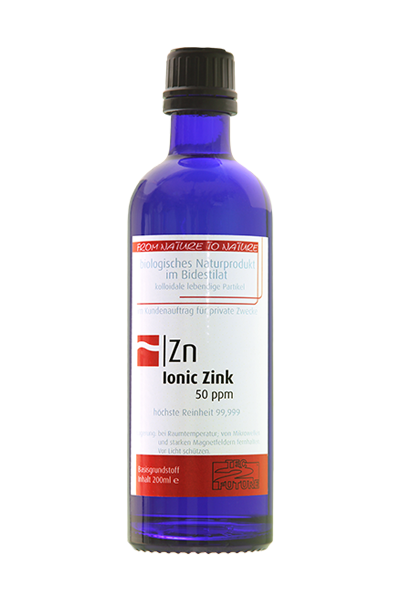 Ionic kolloid. Zink 200ml (Zn)