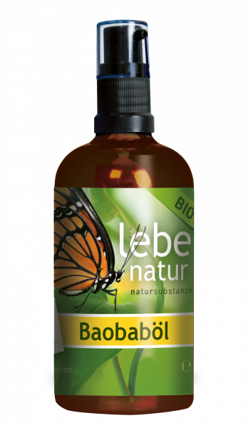 lebe natur® Baobaböl BIO 100ml Flasche