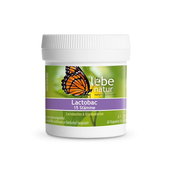 lebe natur® Lactobac 15 Stämme