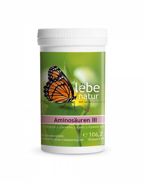 lebe natur® Aminosäuren III 180er