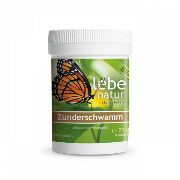 Zunderschwamm Pulver Dose 90 Kapseln