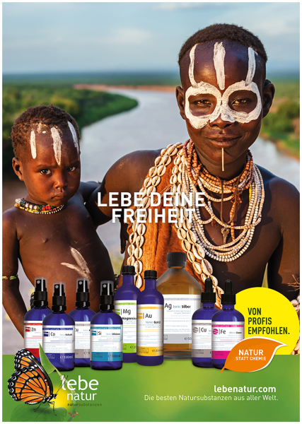 lebe natur® Plakat A3 Hochformat - LEBE DEINE FREIHEIT