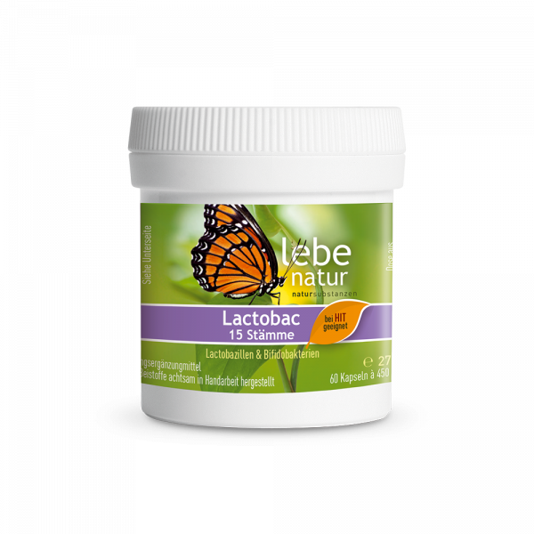 lebe natur® Lactobac 15 Stämme