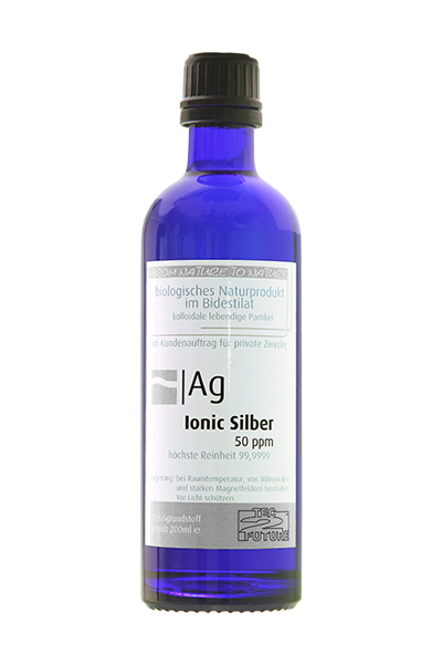 Ionic kolloid. Silber 200ml (Ag)
