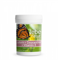 lebe natur® Lutein + Zeaxanthin + Vitamin E Dose lebe natur® Lutein + Zeaxanthin + Vitamin E Dose