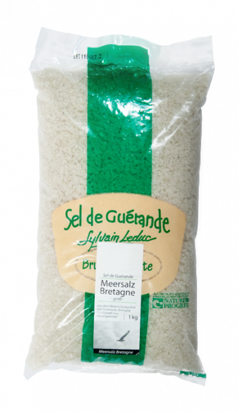 Meersalz - naturbelassen, handgeschöpft aus der Bretagne 1 kg