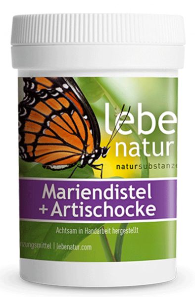 lebe natur® Mariendistel + Artischocke 90er