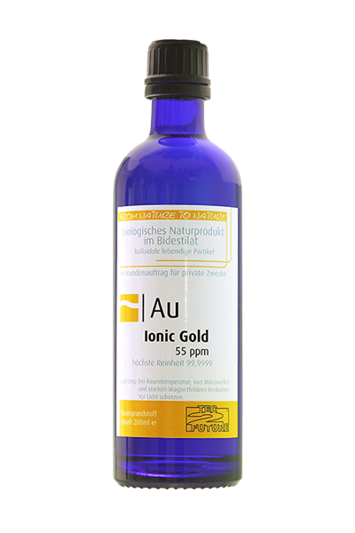 Ionic kolloid. Gold 200ml (Au)