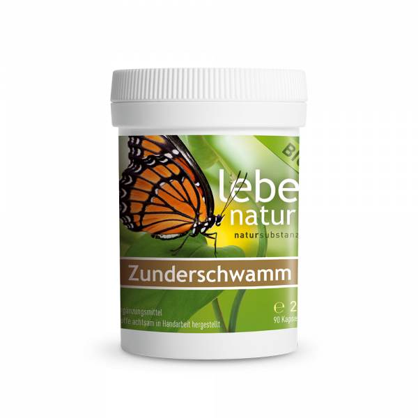 lebe natur® Zunderschwamm Vitalpilz BIO 90er