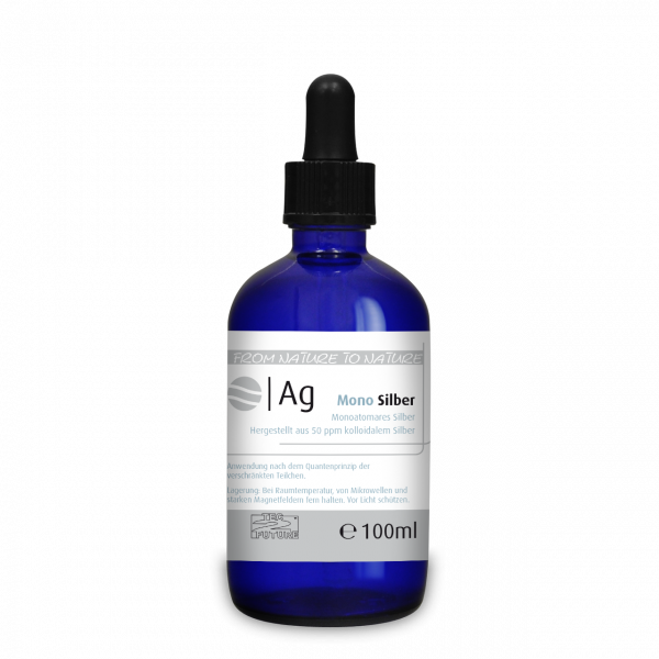 Monoatomares Silber (Ag) 100 ml