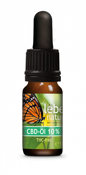 lebe natur® CBD-Öl 10%, 10 ml