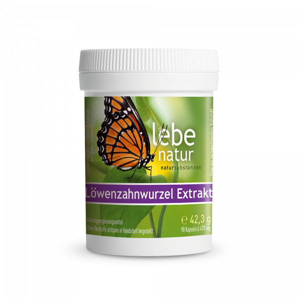 lebe natur® Löwenzahnwurzelextrakt 90er