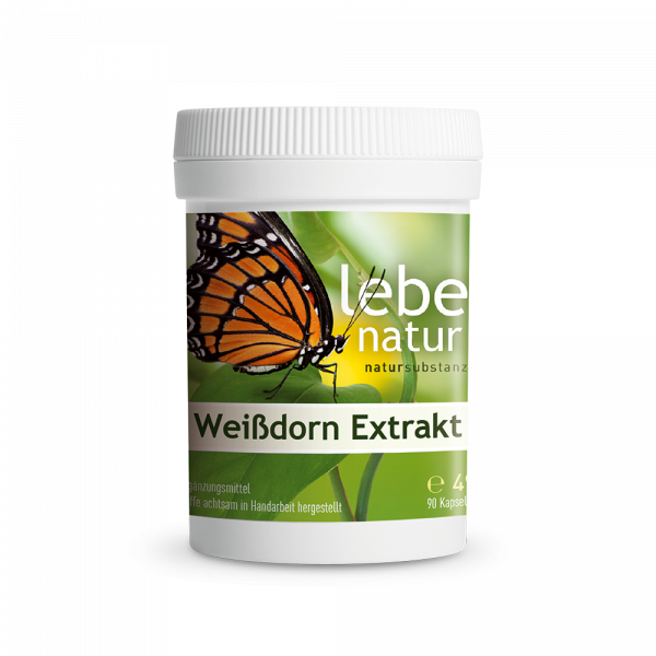 lebe natur® Weißdorn Extrakt 90er