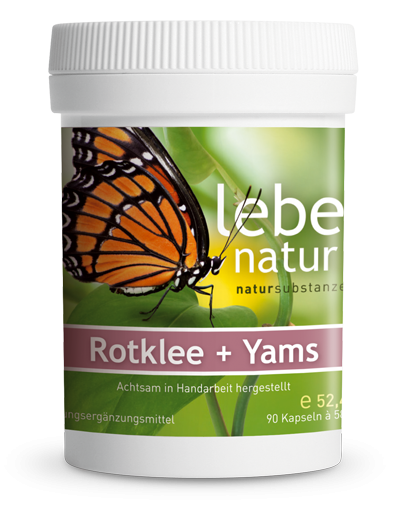 lebe natur® Rotklee + Yams