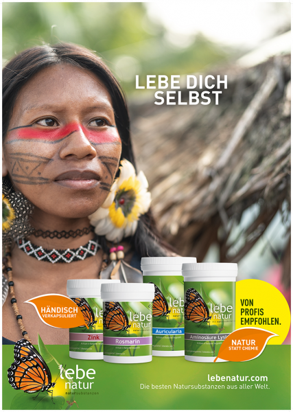 lebe natur® Plakat A3 Hochformat - LEBE DICH SELBST