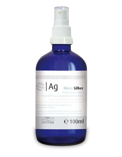 Monoatomares Silber 100ml (Ag)