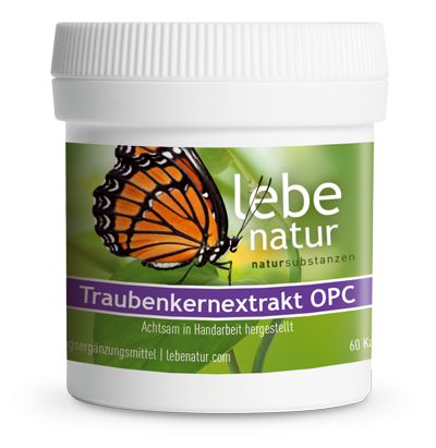lebe natur® Traubenkernextrakt (OPC) 60er